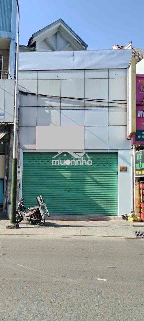 Cho thuê tầng trệt hoặc nhà nguyên căn mt đg trần hưng đạo-chợ dĩ an 1