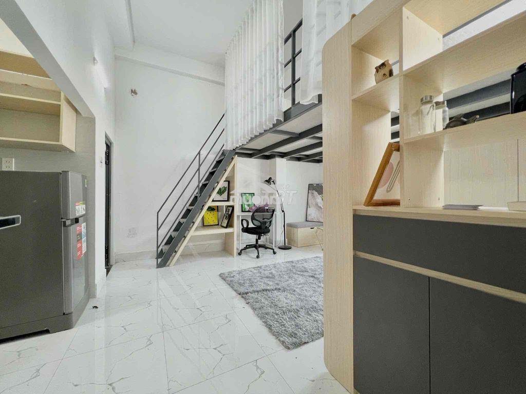 Cho thuê căn duplex 40m2 ở được 4 người 4xe ngay đh văn lang - 3