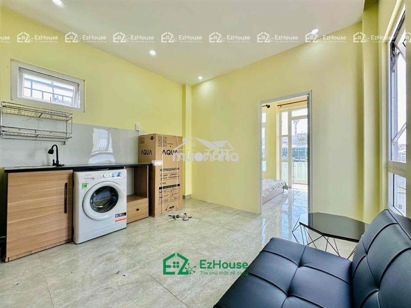 Cho thuê 1pn tách bếp bancol full nội thất