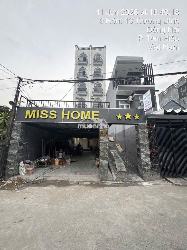 CHO THUÊ 15 PHÒNG STUDIO PHƯỜNG TAM HIỆP GIÁ 4,2 TRIỆU