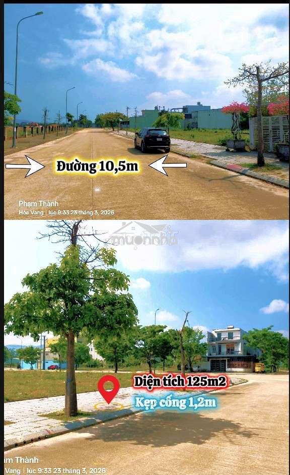 Bđs kẹp cống - đường 10,5m kđt goldenhill 