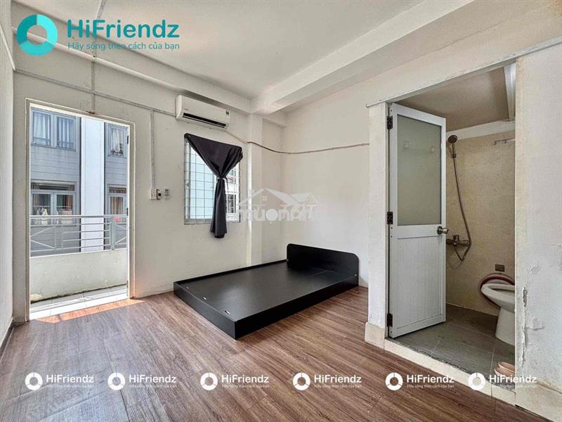 🔥Studio ban công thoáng giá rẻ đầy đủ nội thất ngay hoàng hoa thám