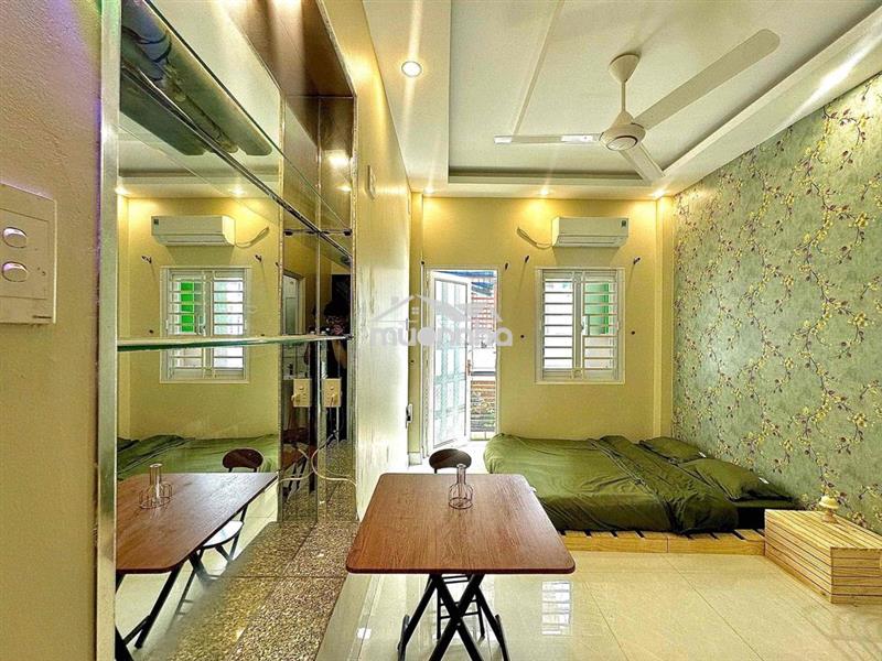 Cho thuê 1pn ngăn bếp 25m2 full nt balcon ngay nđc lý thái tổ q3