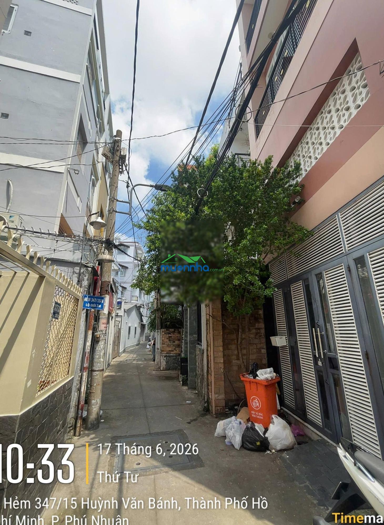 Huỳnh văn bánh, phú nhuận. dt 63.3m² xây 5 tầng có 9p đang cho thuê 10,9 tỷ tl