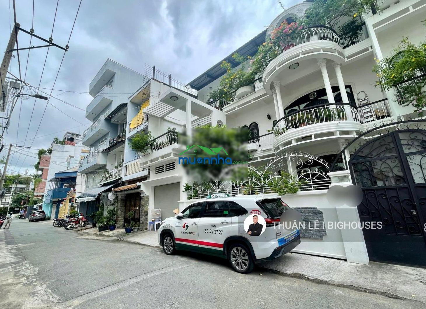 Cực hiếm (7,5mx25m) chỉ ~100tr/m2, hxh 8m khu hoàng hoa thám & nguyễn văn đậu, phường 7, bình thạnh - 3