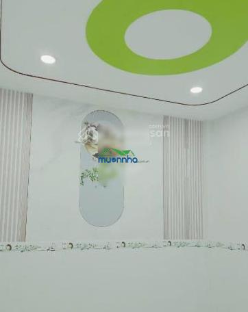Bán nhà đúc lửng gần nhà thờ bùi môn 4m x 14m - 2