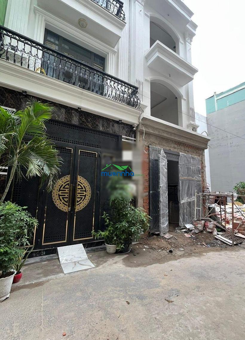Nhà lê văn quới - 4 xã (4x14m) hẻm xe hơi - shr hoàn công đủ sách vali vô ở ngay, 6.9 tỷ, 091839497 - 2