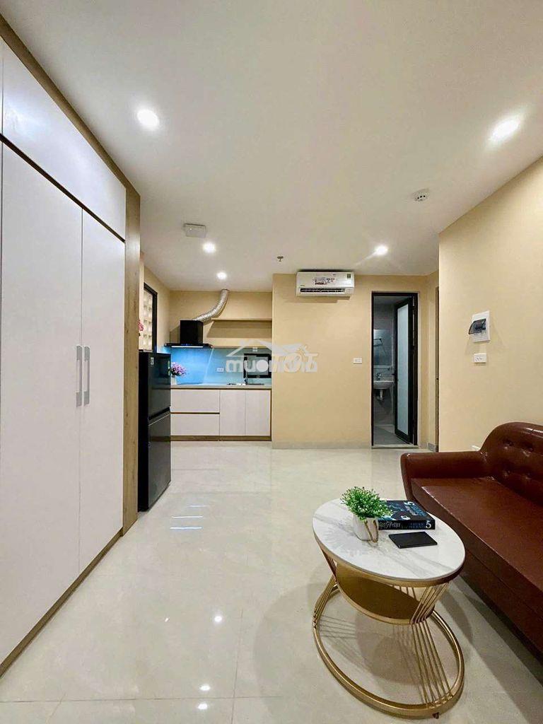Căn hộ studio ban công 35m2 - nội thất đầy đủ gần h uef, gtvt, ftu 