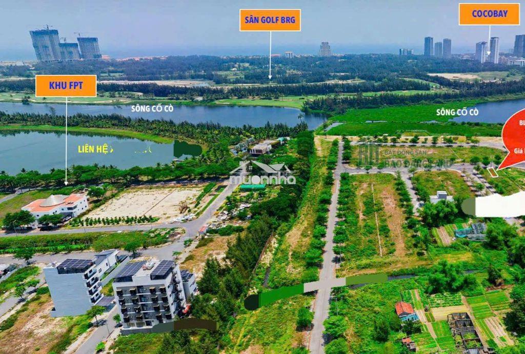 Ra nhanh lô đất view sông cổ cò ngay khu fpt , hướng đông nam  - 3