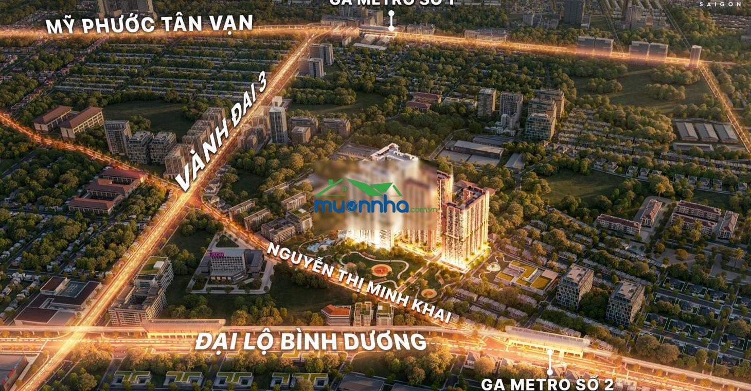 Sở hữu căn hộ 2pn/1wc monrei saigon giá 2,6 tỷ, thanh toán 15%, ân hạn nợ gốc 60 tháng - 2