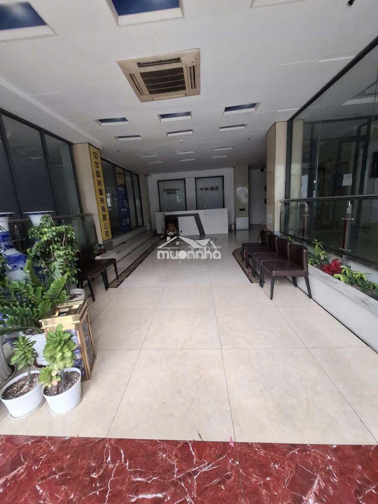 Cho thuê tòa nhà văn phòng+khách sạn  đầy đủ nội thất 