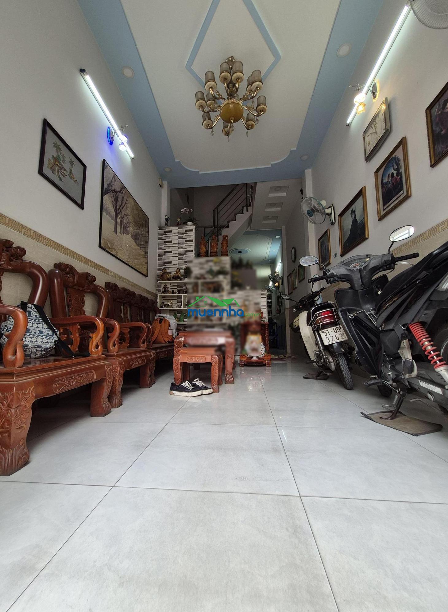 Mặt tiền kinh doanh đường 10m - nguyễn văn công - 4 tầng - 7 tỷ 99