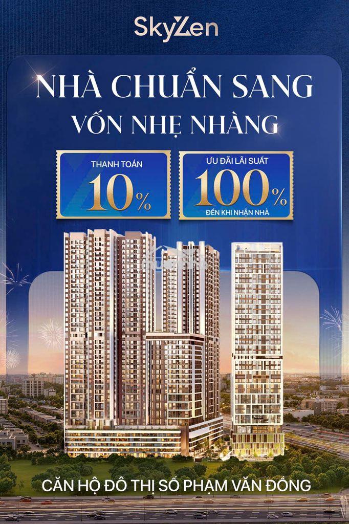Căn hộ smart phạm văn đồng chỉ 1.6 tỷ miễn gốc lãi đến khi nhận nhà - 2