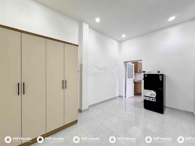 Cho thuê phòng trệt full nội thất 1 phòng ngủ tách bếp