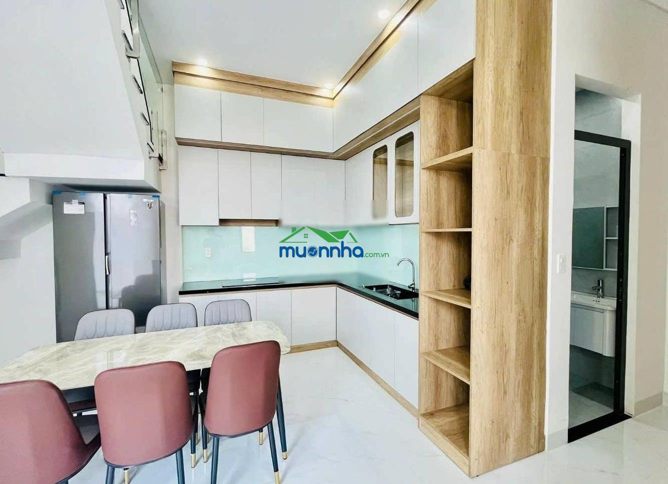 Nhà đẹp 1 trệt 1 lầu 2pn, 2wc kiên cố, dt: 5x30 150m2 tại trần tử bình, chỉ 1,15 tỷ, sổ hồng riêng - 3