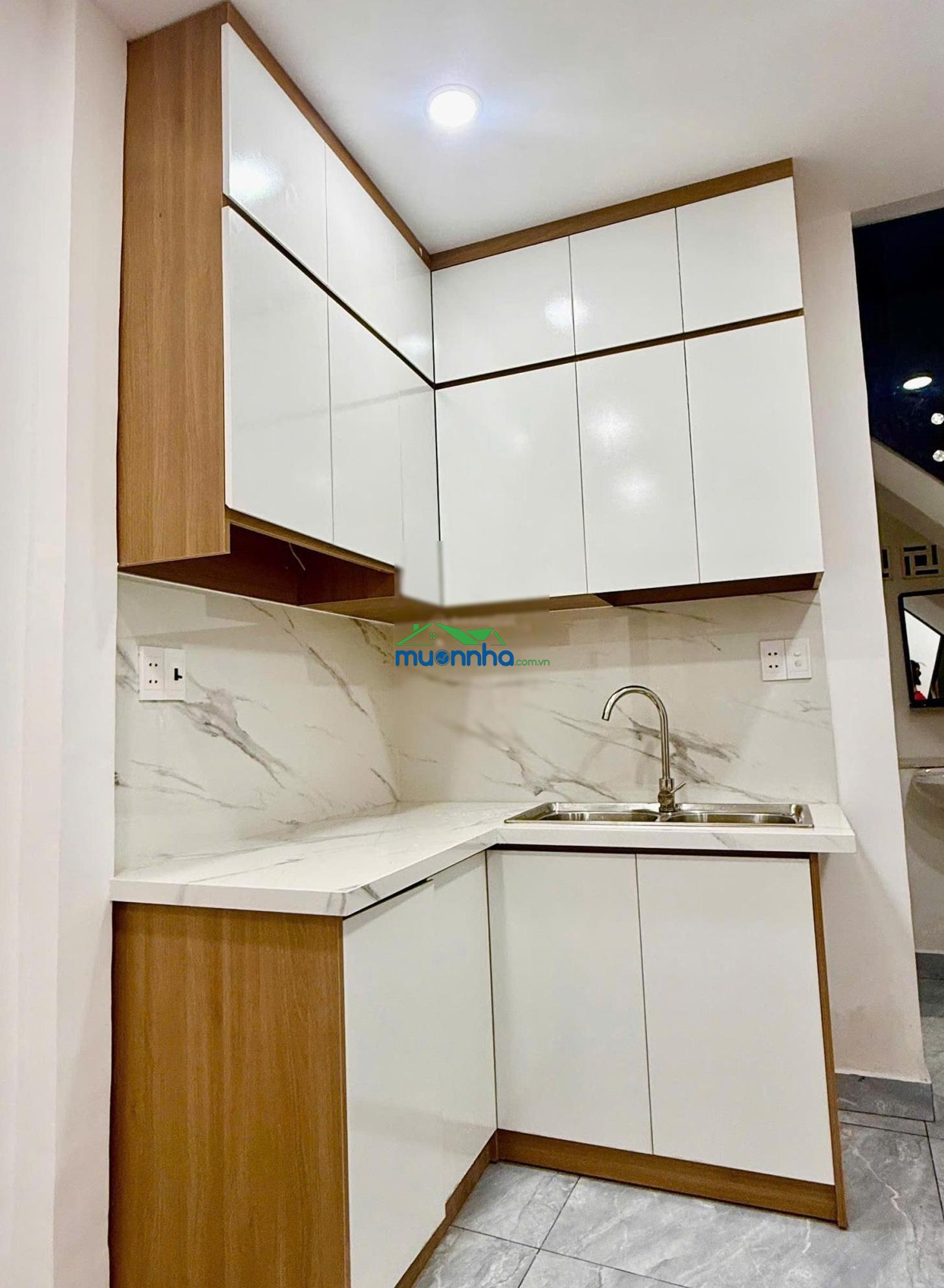 Nhà 1 lầu 15.5m² hẻm 2m sát mặt tiền đường lạc long quân, gần ngã 4 âu cơ