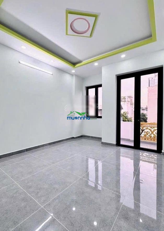 Hẻm 6m thông-nhà 3 tầng - 56m(4x14) - sát chợ gò xoài - chủ ngộp 5.9 tỷ tl - 3