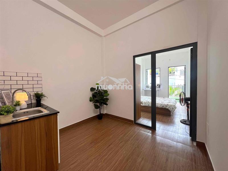 1pn studio chỉ 5x ban công mới 100% full nội thất ngay chân cầu 3/2