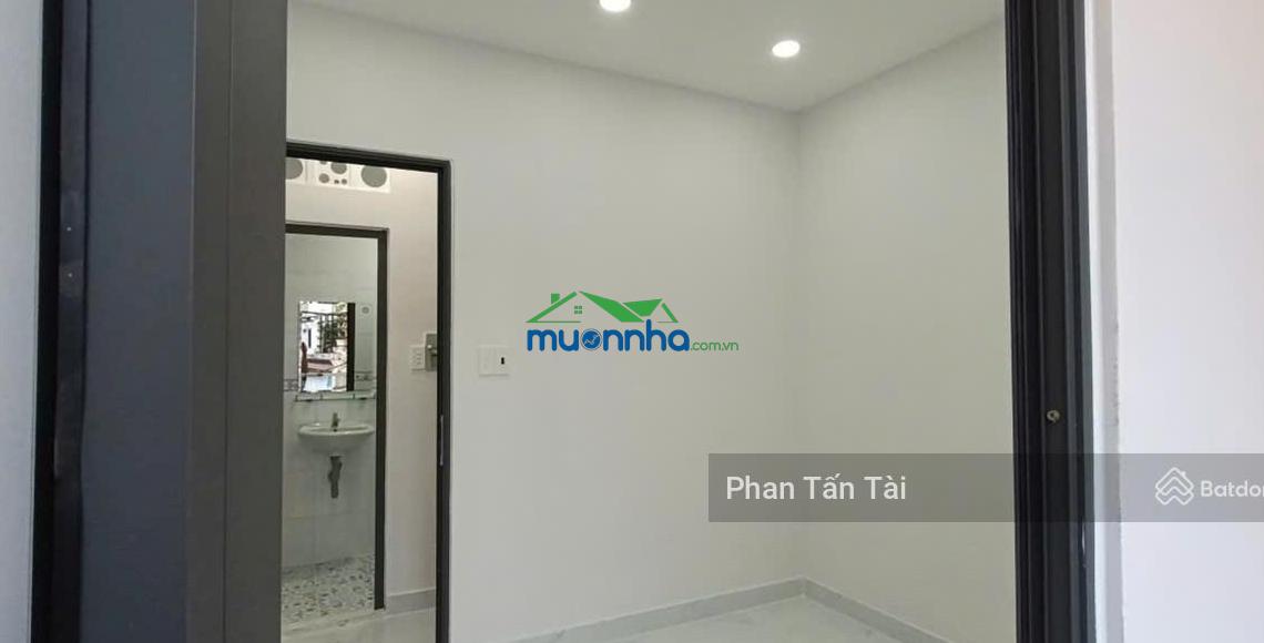 Bán nhà 33,4 m² sàn lô góc 3 mặt hẻm thông chiến lược cạnh phường phú lâm q6, sổ riêng hoàn công đủ
