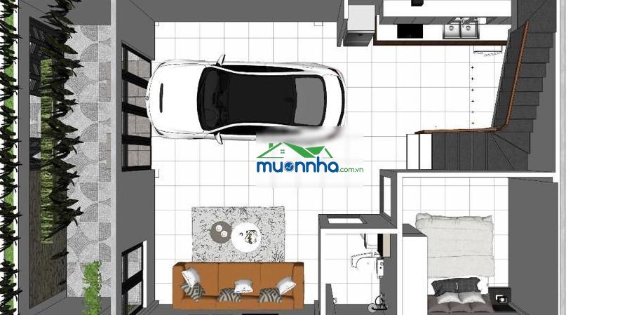 4,7 tỷ sở hữu ngay nhà đẹp 81m² mặt tiền 7m full thổ cư, sổ riêng, đường ô tô 8m ngay tam đa - 2