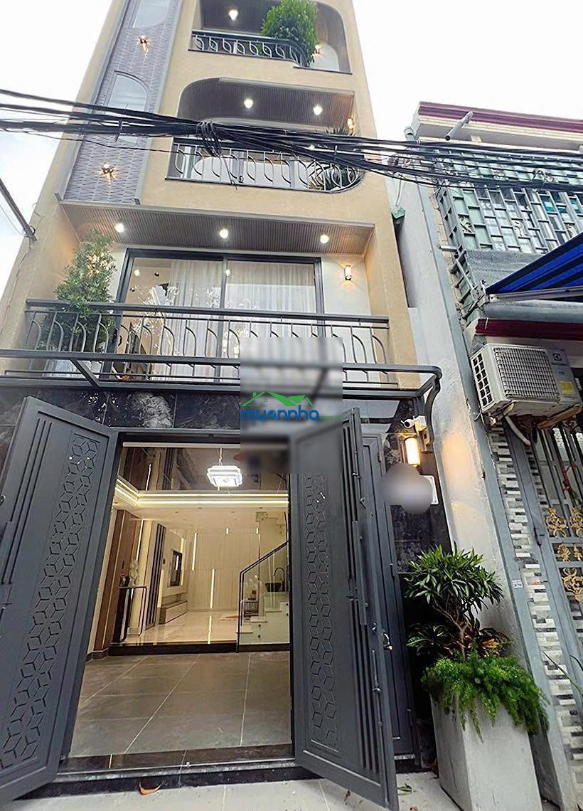 Bán nhà hẻm 350 lê đức thọ p6, gò vấp. xây mới 100% cạnh công viên. nhà 5 tầng. giá 9ti7 tl - 4