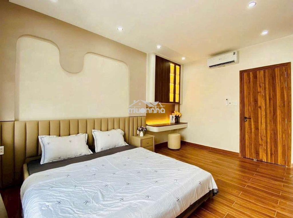 Nhà có phòng ngủ dưới, dt 4x17m. thông oto - 3
