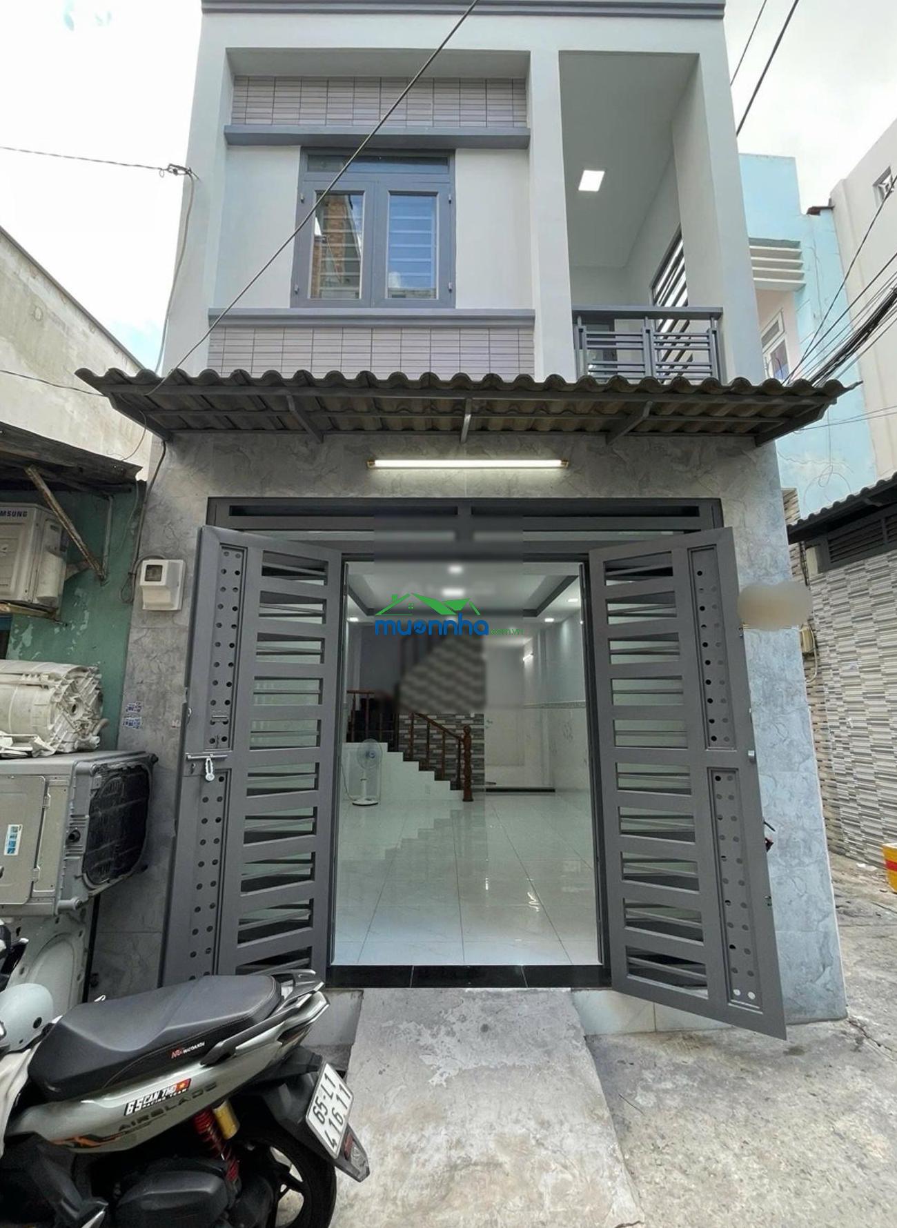 Hẻm 5m thông đẹp - lô góc 3 mặt thoáng - 2 tầng mới đẹp kiên cố - 42m2 - ngay hương lộ 2 - 2