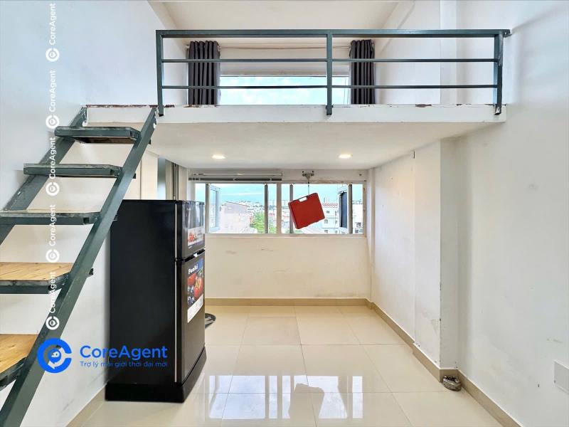 Trống lại mã cửa sổ trời - gác cao - thang máy