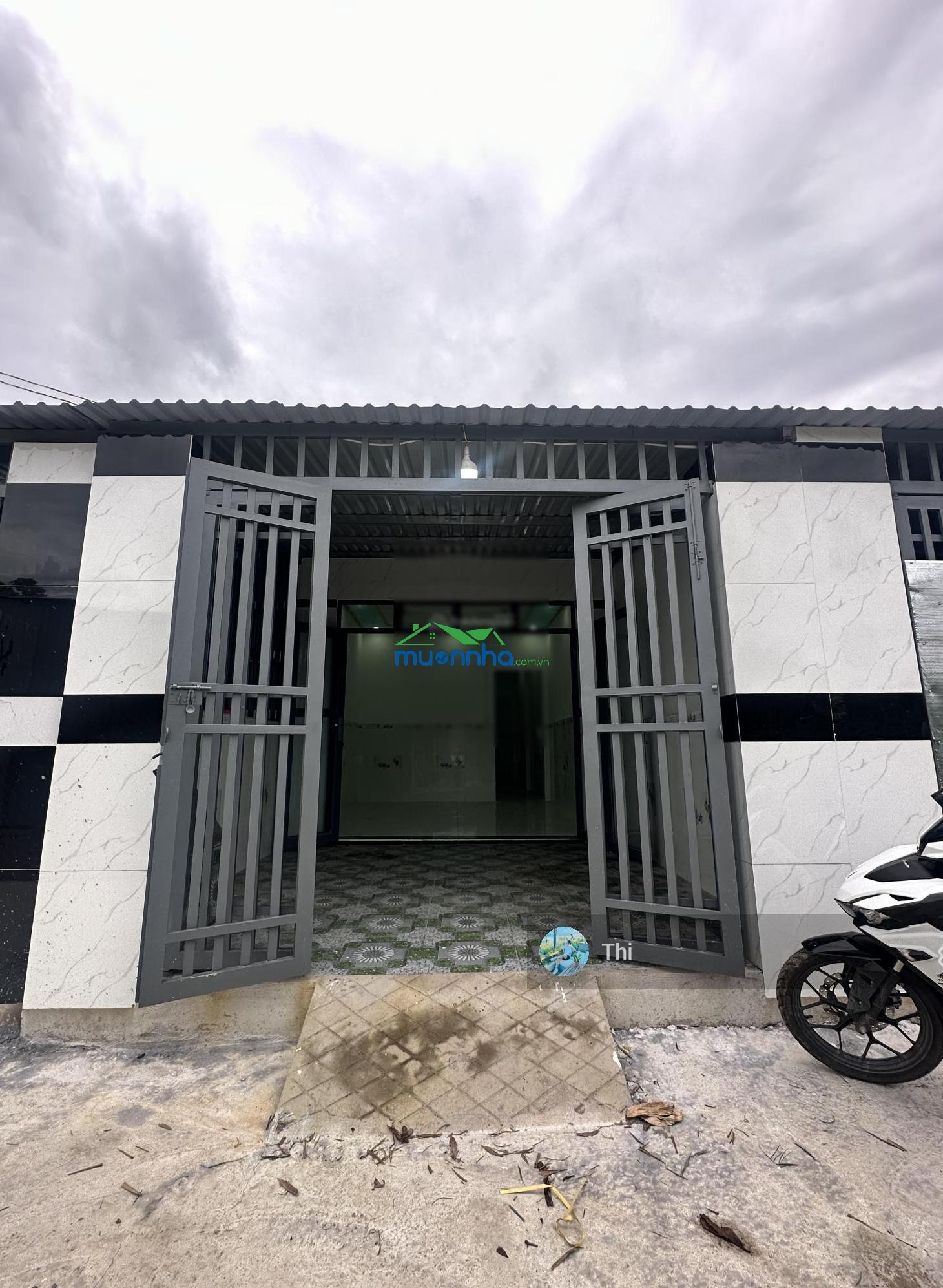 Bán nhà ngay đường trần văn chẩm, tân thông hội, củ chi 1,3 tỷ, 80m2, sổ riêng 2 phòng ngủ - 3