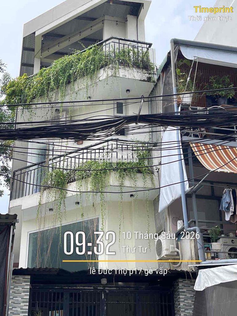 Bán nhà hẻm  xe hơi 4 tầng kế chợ an nhơn -giá : 5 tỷ 2 - 2