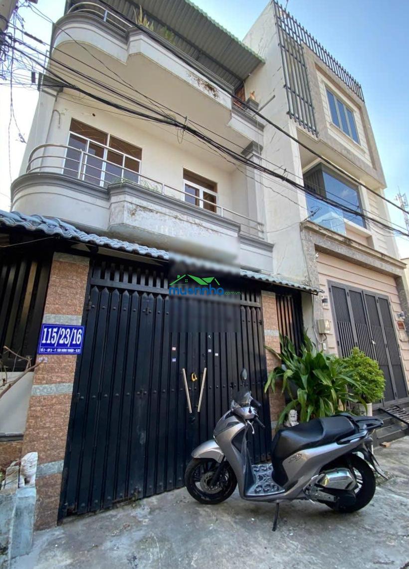Bán nhà nguyễn văn quá quận 12 - hẻm xe hơi 7 chỗ vào tận nơi - nhà 3 tầng - 4 tỷ 999 - 4