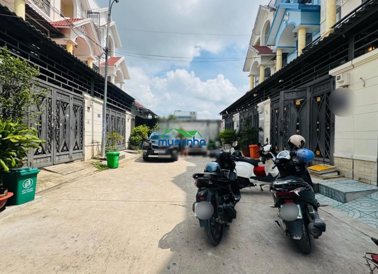 Bán nhà dương thị mười 5 tỷ 1 đẹp lung linh. hẻm 6m xe tải thông. 4 tầng. dt (4x19m). quận 12 - 2