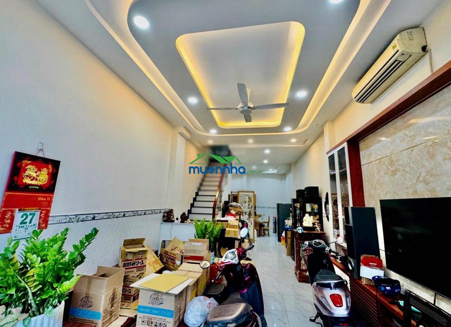 Nhà mới 4 tầng - lê văn quới full nội thất - hẻm xe tải thông - 60m2 - chủ gấp bán 5.x tỷ tl