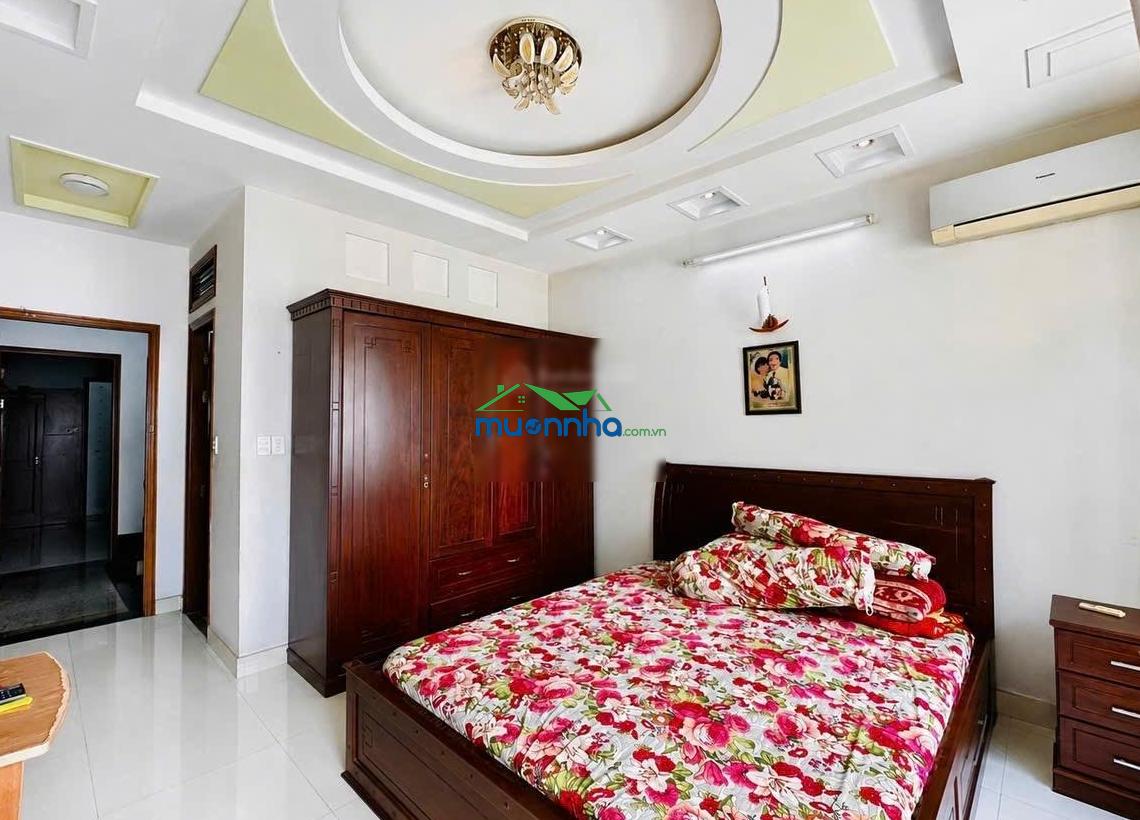 Hẻm xe hơi 6m vào nhà - ở ngay - 56m2 - 4 tầng - 5pn - gần thống nhất p11 gv - chỉ 7 tỷ 6 tl - 3