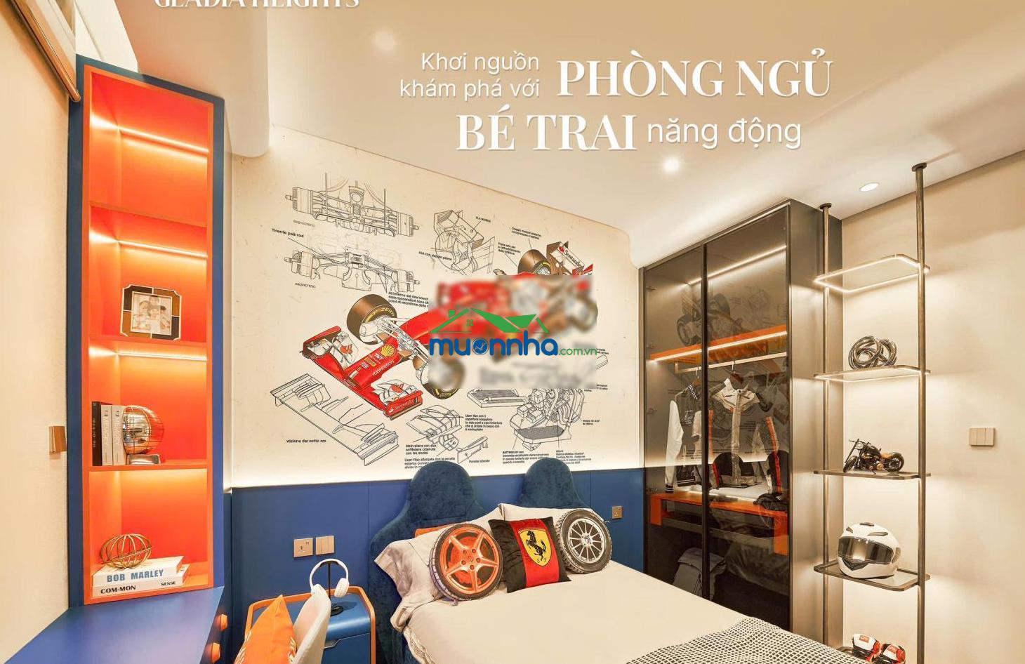 Căn hộ gladia heights - khang điền & keppel - mặt tiền vành đai 2 và metro số 6 - giá 83 tr/m2 - 4