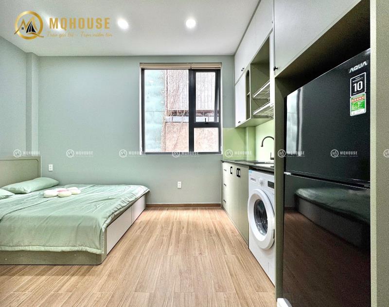 Cho thuê căn hộ full nt - máy giặt riêng ngay go thoại ngọc hầu - nguyễn sơn - gần đh văn hiến