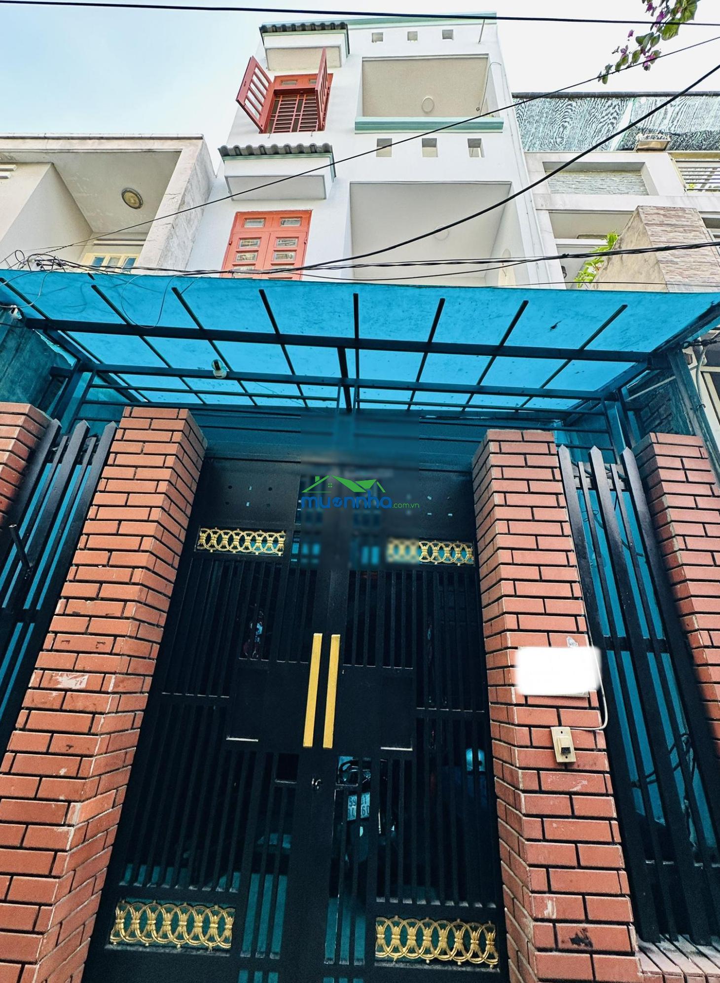 Hẻm 229 tây thạnh - nhà 4 tầng btct - 5pn - sổ vuông a4 - 4x15m - chính chủ - 2