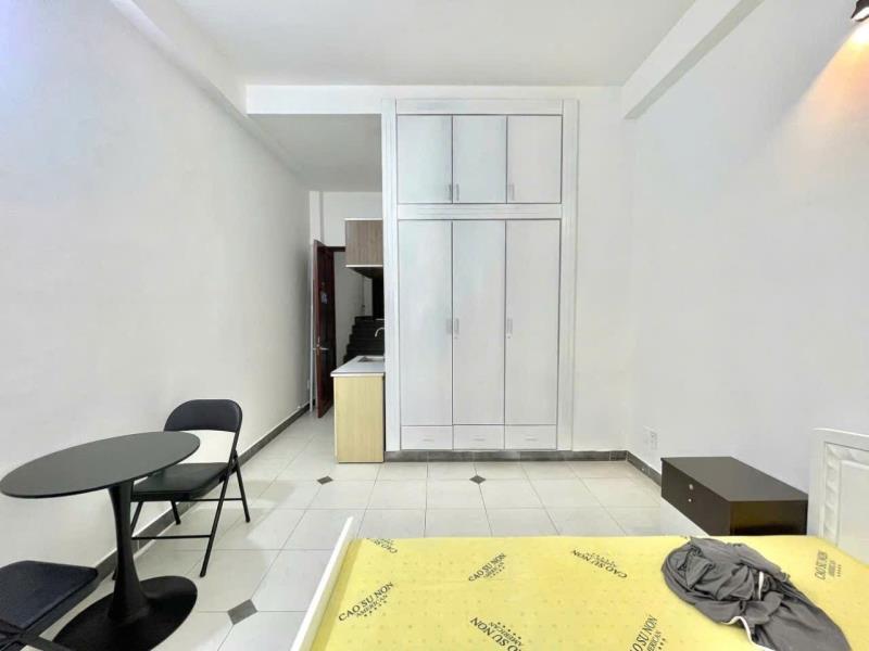 Căn hộ mini đường nguyễn hữu cảnh cách ga metro 3p đi bộ gần các trường đh công nghệ hutech, đh quốc tế hồng bàng, đh kinh tế  tài chính uef