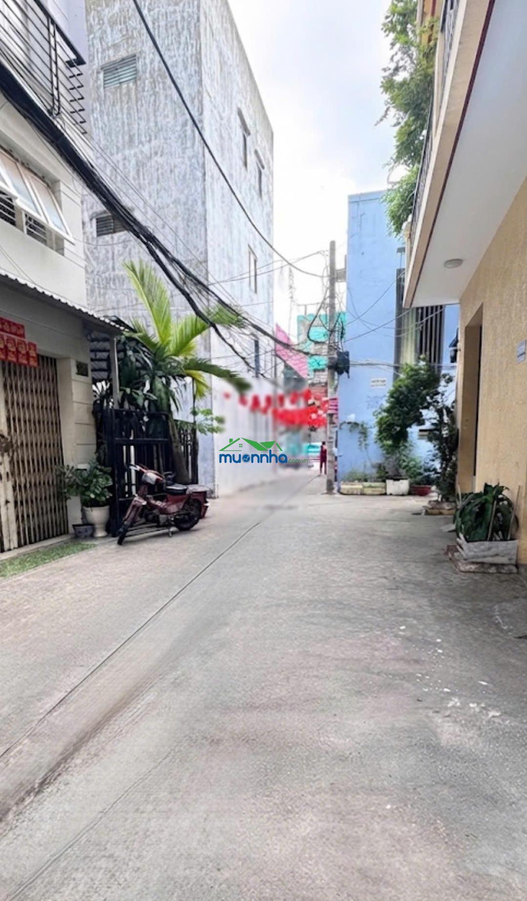 Tọa lạc ngã 4 âu cơ, quận 11 - hxh cách 3 căn mặt tiền - ngang 4.3m - 4 tầng mới đẹp - 47m2