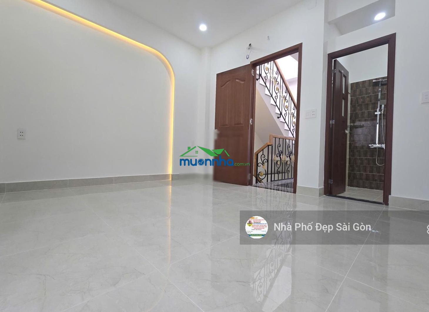 Bán siêu phẩm nhà phố - hxh kế bên khu bàu cát, tân bình. dt 4.5x14m - đúc 3 lầu mới keng, 4pn 5wc - Ảnh 2
