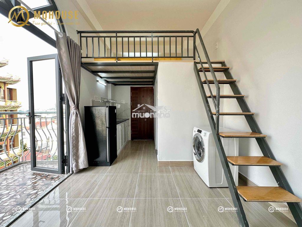 Căn hộ gác bancol máy giặt riêng ngay âu cơ - 2