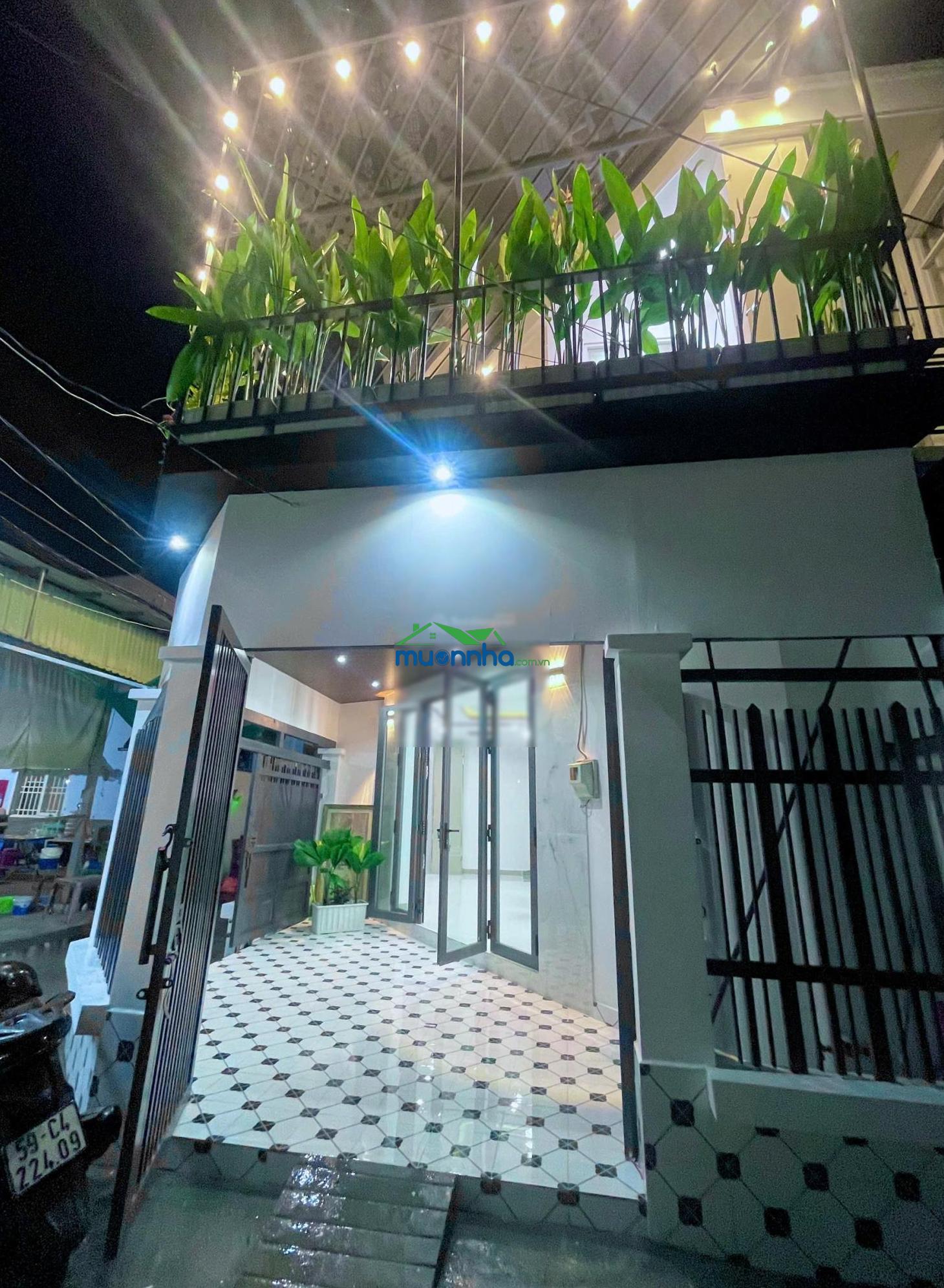 Nhà góc 2 mặt thoáng như biệt thự mini vườ - hẻm 2680 huỳnh tấn phát,hẻm rộng 3.5m vf3 vào tận nhà - 4