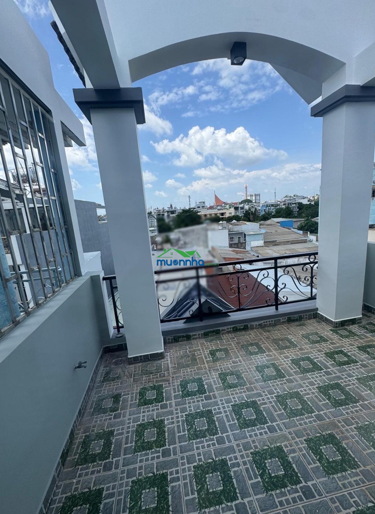 Nhà 4 tầng - hẻm xe hơi - ngay chợ cây da sà đường số 6 - gần aeon tên lửa.