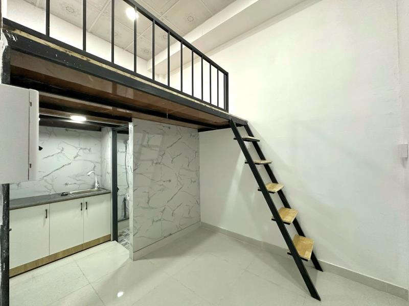 Duplex gác cao sinh viên 2k8 - ở 4 người 4 xe - tân bình , cầu vượt hoàng hoa thám , cộng hoà  - 3