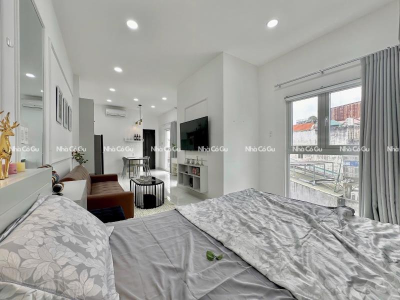 Căn hộ full nội thất gần nhà ga t3 và khu k300 - etown cộng hoà và greenwich - 4