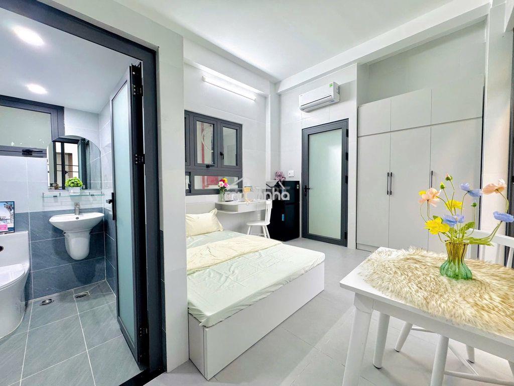 Khai trương nhà xây mới 100%, studio ban công hòa bình ngay đầm sen - 3