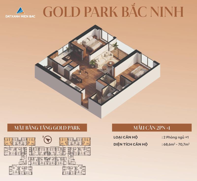 Bán căn hộ chung cư 67m2 giá 2.9 tỷ tại phường thọ xương thành phố bắc giang bắc giang - 2