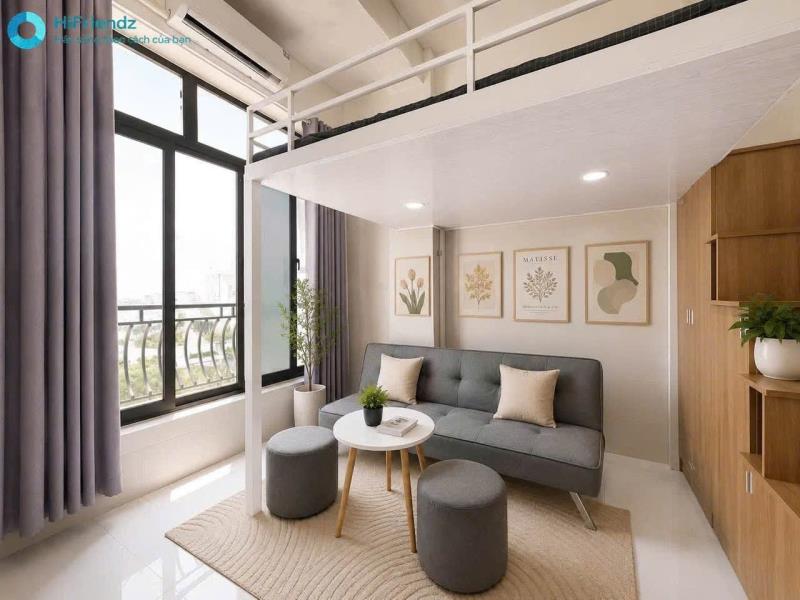 Duplex ban công cực thoáng gần etown cộng hòa - học viện hàng không - nhà ga t3 quận tân bình