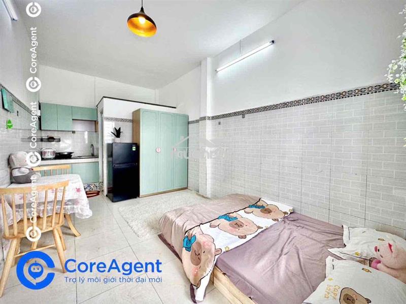 Phòng trọ không gác mới xây full nội thất ngay đầm sen - đh văn hiến
