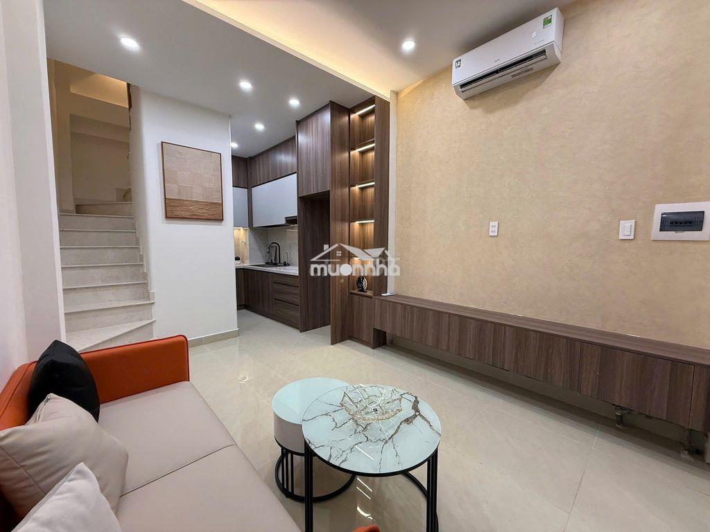 Nhà view sông sát công viên tầm vu 4 tầng 2pn/3wc full nội thất - 2
